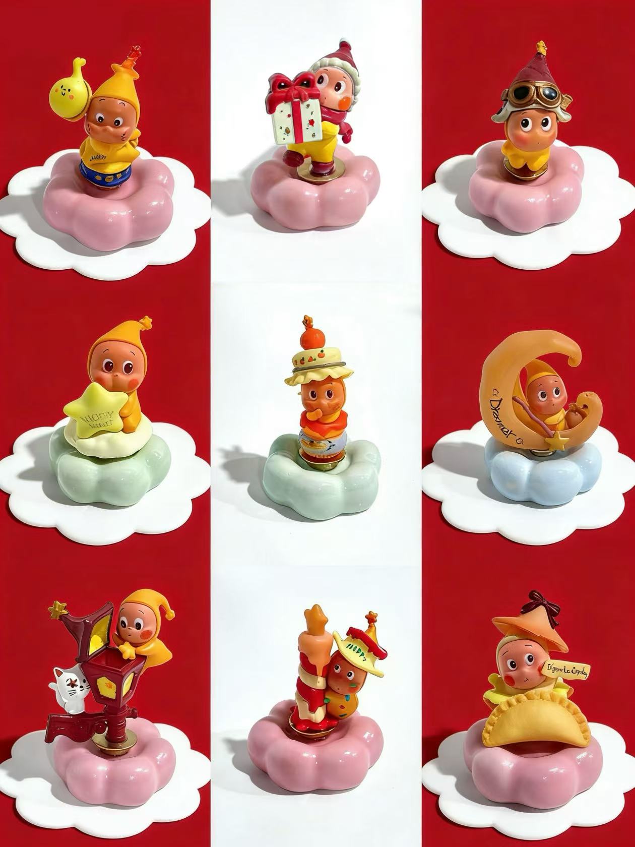 Spinning Twinkli Figurine - Ceramic Desk Decor