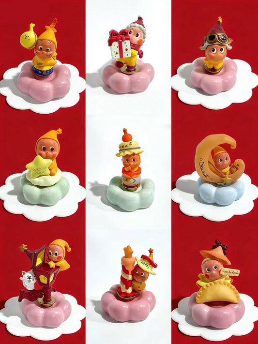 Spinning Twinkli Figurine - Ceramic Desk Decor